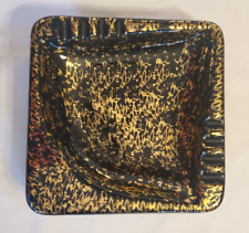 MCM Large Ashtray Black and Gold picture