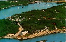 1979, Land's End & Mackerel Cove, BAILEY'S ISLAND, Maine Postcard picture