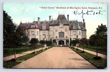 Postcard Ochre Court Residence Of Ogden Golet Newport Rhode Island picture