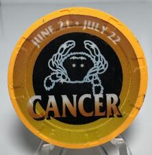 Cancer Zodiac Paulson Casino Lucky Gaming Poker Chip picture