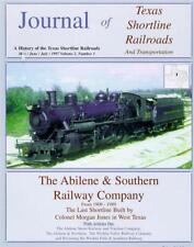 ABILENE & SOUTHERN RAILROAD BALLINGER ANSON JOURNAL OF TEXAS SHORTLINES ON CD picture
