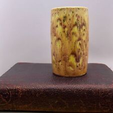 Gorgeous Vintage Small Yellow Glazed Vase by Creek Turn Pottery “NP” picture
