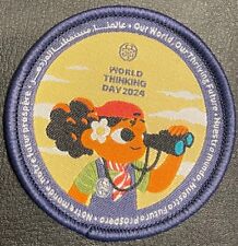 Girl Scout 2024 Thinking Day WAGGGS Badge - New picture
