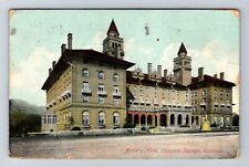 Colorado Springs CO-Colorado, Antler's Hotel Advertising, Vintage c1910 Postcard picture