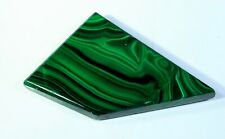 212 CT NATURAL FLOWER PLUME FIRE MALACHITE POLISH TILE UNTREATED GEMSTONE MK-121 picture
