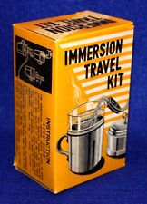 Vintage IMMERSION TRAVEL KIT 300w-110v Portable Electric  NEW picture