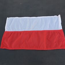 USSR Era Polish Parade Flag Poland Soviet Union 80's 70's picture