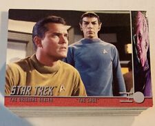 1997 Skybox STAR TREK THE ORIGINAL SERIES Season 1 Base Set 90 Cards Kirk Spock picture
