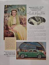 1941  Studebaker Land Cruiser Fortune Mag WW2 Print Ad Priscilla St. George Duke picture