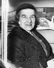 Israeli Foreign Minister Golda Meir Smiling 1954 Old Photo picture
