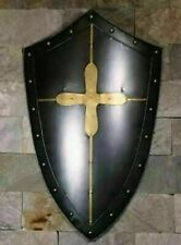 Christmas 28'' Warrior Battleready Medieval Knight Shield Steel picture