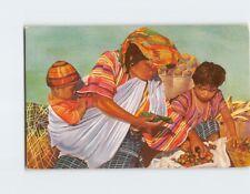 Postcard American Indian Family, San Juan Sacatepéquez, Mexico picture