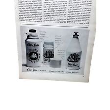 1965 Old Spice Shave Cream Cologne Deodorant Vintage Print Ad 60s picture