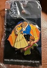 Belle with Beast Beauty and the Beast Dancing in a Rose RARE - Disney Pin 37528 picture