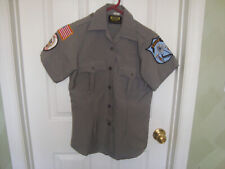 Retired Vtg Hanna Wyoming Police uniform Shirt Size 32 Radio Dispatcher picture