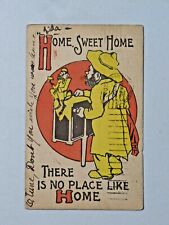 Vintage 1907 Comic Postcard Home, Sweet Home There's No Place Like Home 6524 picture
