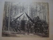 RARE Alexander Gardner CIVIL WAR Albumen Photo ... POST OFFICE, POTOMAC, 1863 picture