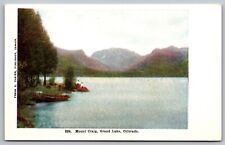 Grand Lake Colorado Mount Craig Scenic Lakeside Landscape WB UNP Postcard picture