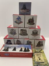 Lot Set of 10 Liberty Falls The Americana Collection with Original Boxes + Mini  picture