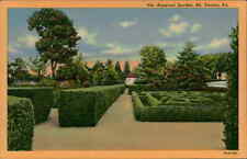 Postcard: 304 Boxwood Garden, Mt. Vernon, Va. 1B-H1262 picture