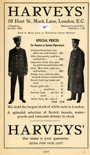 RMS TITANIC INTEREST VINTAGE MARCONI UNIFORM ADVERTISEMENT 1912 REPRINT LONDON picture
