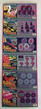 Carnival Iowa Instant SV Lottery Ticket Set, Rock & Roll, no cash value  picture