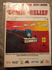 Comic Relief No. 8 1990-Calvin & Hobbes-political cartoons-Toles-Doonesbury picture