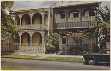New Orleans, LA., Residences of the Vieux Carre, Intricate Iron Grillwork-1957 picture