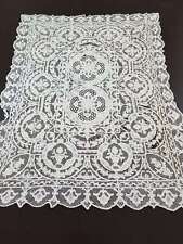 Vintage Point de Venise needle lace Banquet tablecloth 200x165cm picture