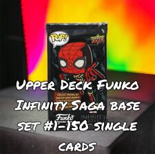 SDCC Upper Deck Funko Pop Marvel Cards *Base Set #1-150 with 3D* Pick & Complete picture