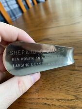 Rare - Shepard’s Shoes Lansing East Lansing Michigan Shoe Horn  picture