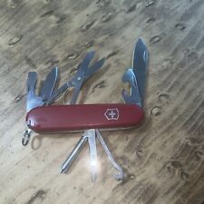 Victorinox Red Super Tinker Swiss Army Pocket Knife Multi Tool VGC  picture