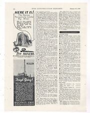 1938 Bucyrus Erie Ad: Cleveland Cliffs Tilden Mine - Ishpeming, Michigan - picture