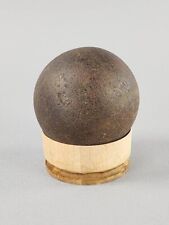 Civil War 9 Pound Solid Shot Cannonball Relic Vintage Antique picture