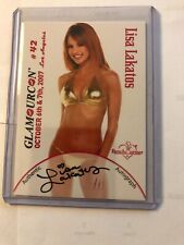 Benchwarmer 2007, Lisa Lakatos,  Glamourcon,  Autographed, Card picture