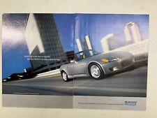 MISC1595 Vintage Advertisement 2001 Honda S 2000 05-21-2001 2 page 2 piece picture