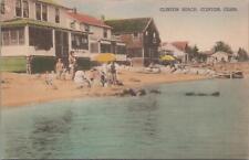 Postcard Clinton Beach Clinton CT  picture
