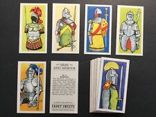 1960 Cadet Arms & Armours (Armors) Set of 25 Cards Sku94N picture