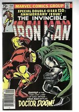 INVINCIBLE IRON MAN 150 ANNIVERSARY ISSUE MARVEL COMICS 1981 9.0 VF/NM NEWSSTAND picture