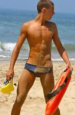 Shirtless Male Swimmer Beach Life Guard Jock PHOTO 4X6 C106 picture