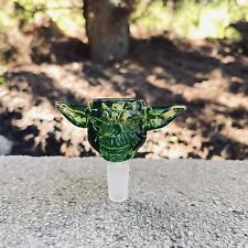 14mm- Primium Bowl Thick Glass Yoda Shape Bowl Head Holder picture