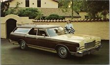 1974 MERCURY MARQUIS COLONY PARK Automobile Advertising Postcard Station Wagon picture