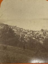 1870s Watkins and Seneca Lake NY Imperial Size Stereoview Card by RD Crum picture