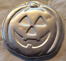1995 Wilton Cake Pan Jack O'Lantern Halloween Pumpkin Fall Season  picture