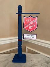 Salvation Army Signpost Accessory for Byers Choice - Great picture