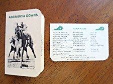 1978 ASSINIBOIA DOWNS Horse Racing Winnipeg Canada Calendar Schedule Races Info picture