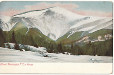 Mount Washington during Winter-New Hampshire NH-antique German postcard picture