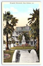 Postcard Margaret Monument New Orleans Louisiana LA picture