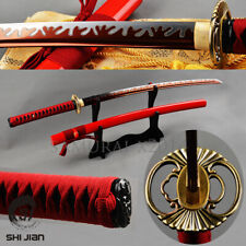 gorgeous red Japanese samurai katana sharp sword nice special Present  picture