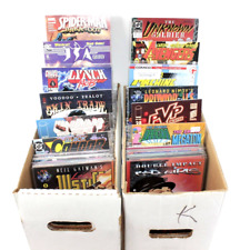 Huge Comic Book Lot 300 Marvel DC Image Valiant Mixed Wholesale Resale Box #3 picture